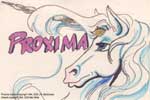 Con-Badge: Proxima in hir non-anthro pure Mare form.